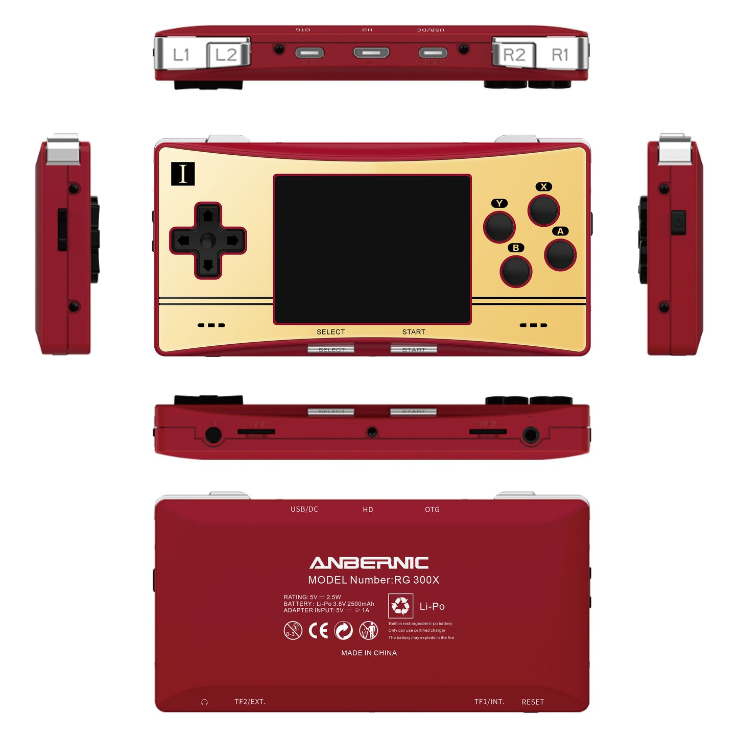 RG300X Gameboy Micro Console